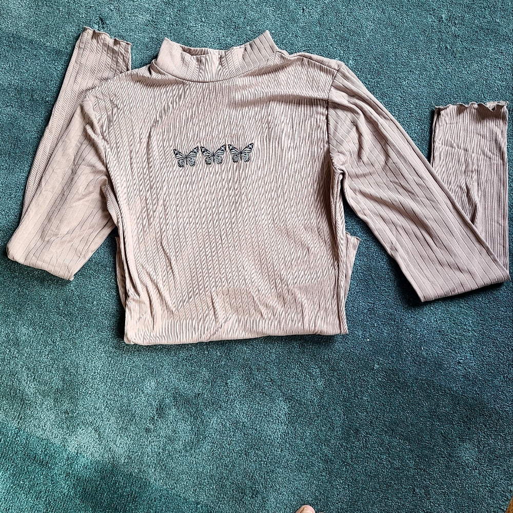 Y2K Justify Butterfly Top Medium